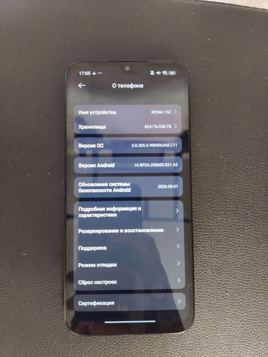 Продам новый телефон Redmi 15C