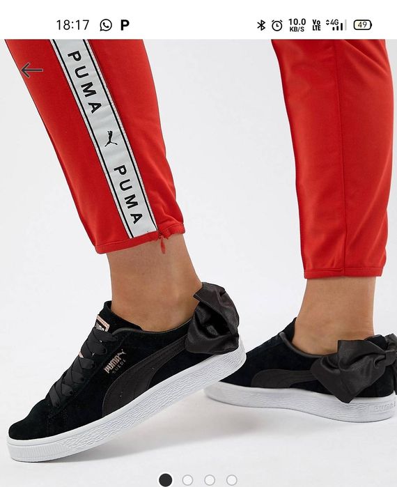 Puma suede bow nr 36