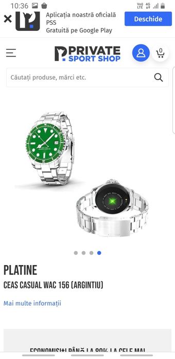 Wac156. Smart Watch. la cutie. Nou