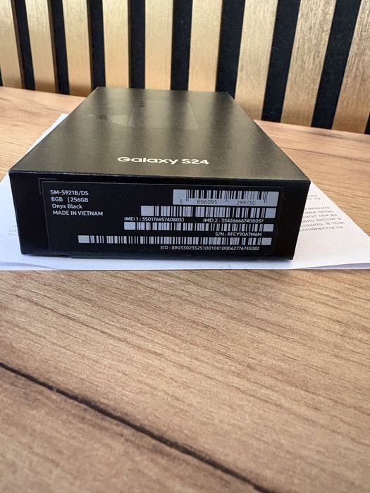 Samsung Galaxy S24 256 GB Onyx Black неразпечатан