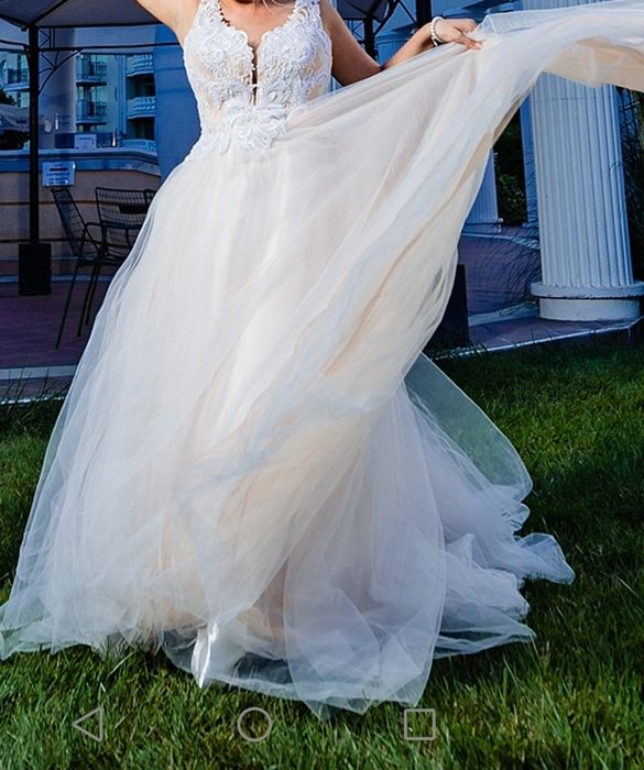 Сватбена рокля и дълго було