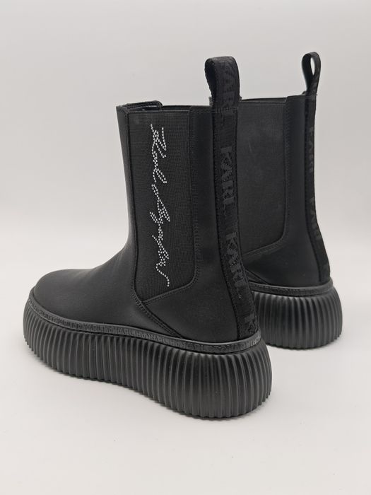 Karl Lagerfeld Keeper LO Long Gore Оригинални дамски боти