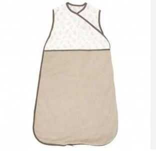 Sac de DORMIT IARNA pt BEBE, Ikea, beige-alb, 0-6, NOU, FARA ETICHETA