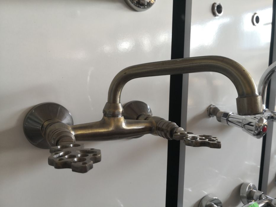 Смесител за баня/външна градина - бронзов