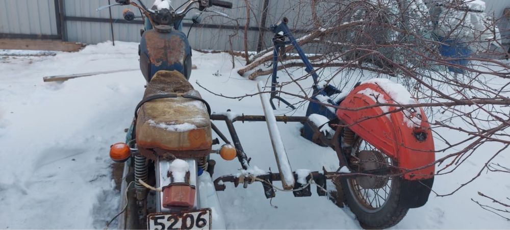 Мотоцикл советского производства