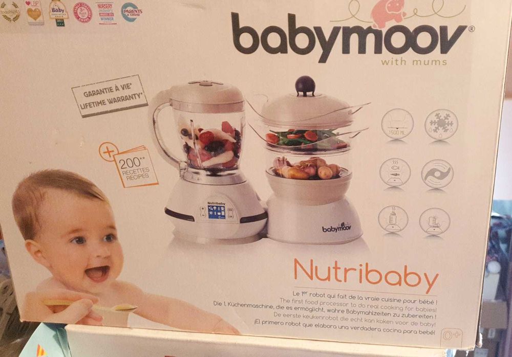 Babymoov Nutribaby – Robot pentru bucătărie 5 în 1