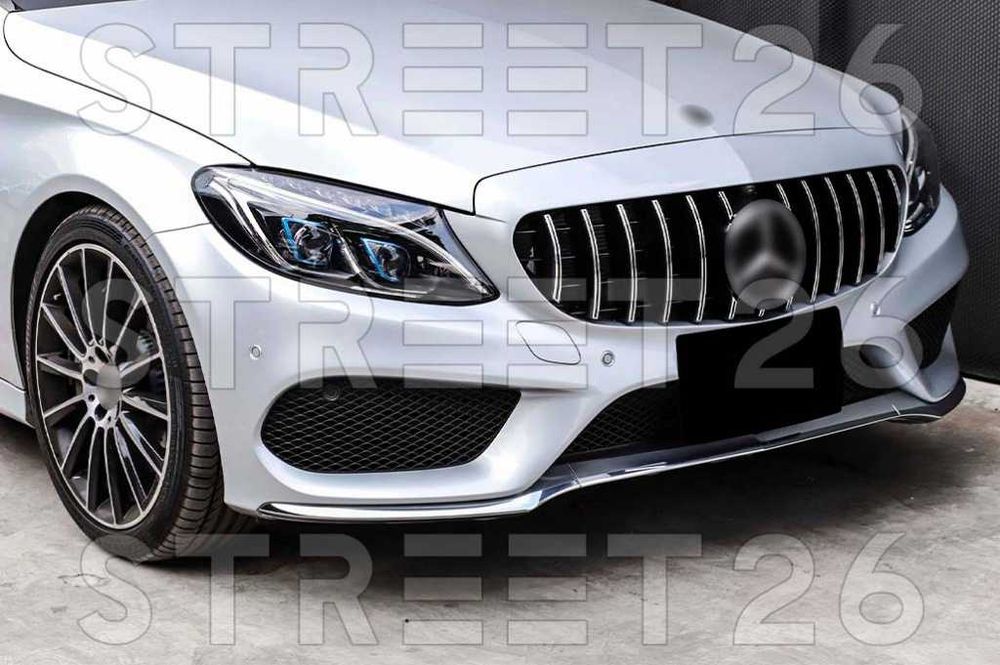 Grila Mercedes C-Class W205 (14-18) GT-R Panamericana Crom 360 Camera