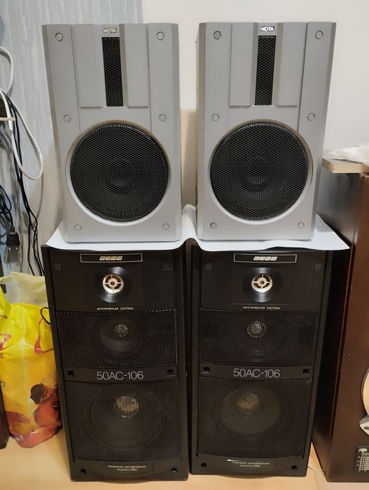 Колонки Нота и Вега