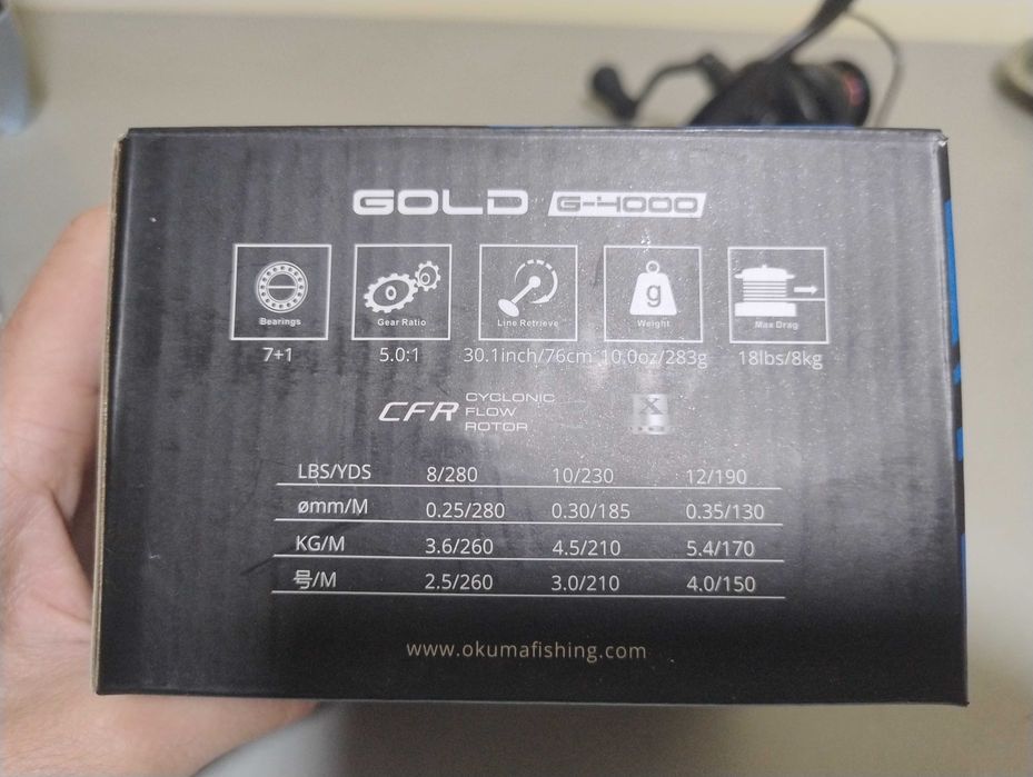 Mulineta Okuma Gold G-4000 + Cadou !!!