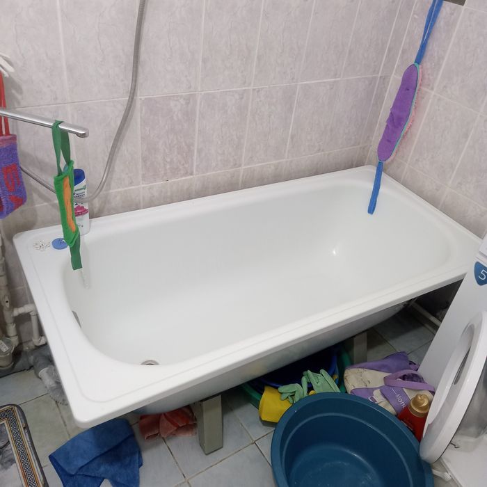 Обмен ванна на меньше размер.