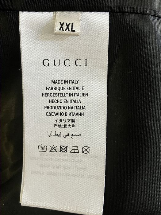 Оригинал кожанная куртка Gucci