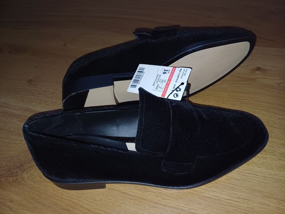 Велурени обувки Mango 36, НОВИ- с етикет