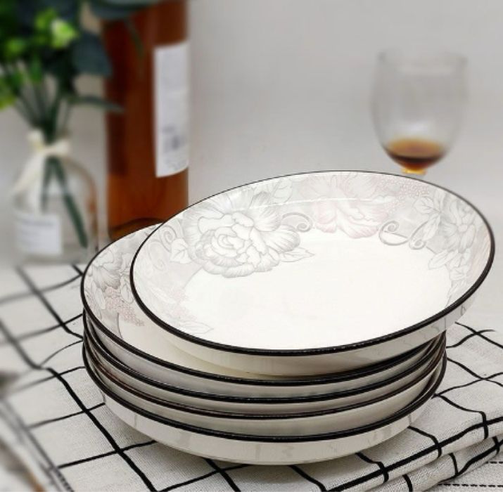 Дълбока керамична чиния / Купичка за супа и салата – Високо качество