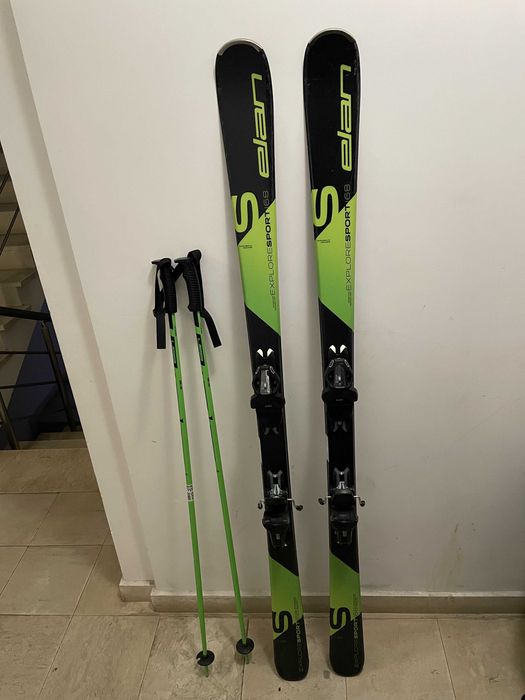 Ски Elan 168cm + щеки