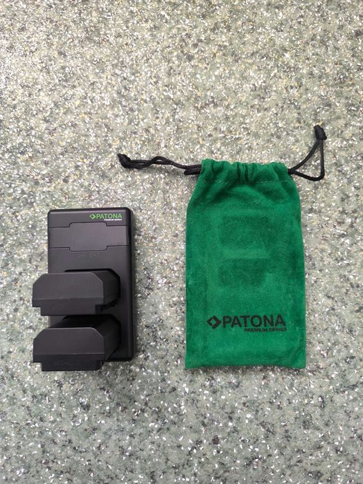 Incarcator Patona + 2 baterii NP FZ 100 premium pentru Sony