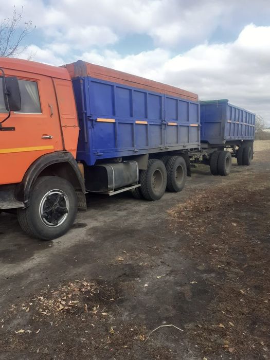 Продам Камаз с прицепом