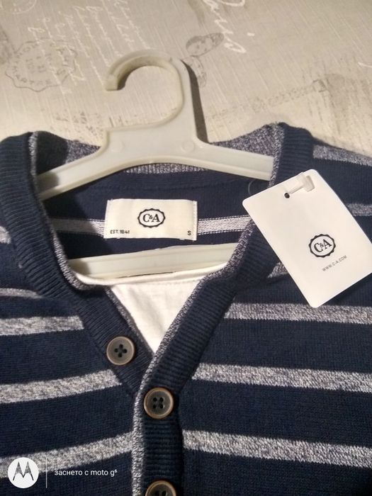 Нов пролетно есенен пуловер C&A размери S и