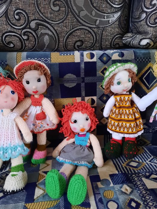 Куклы ручной работы.