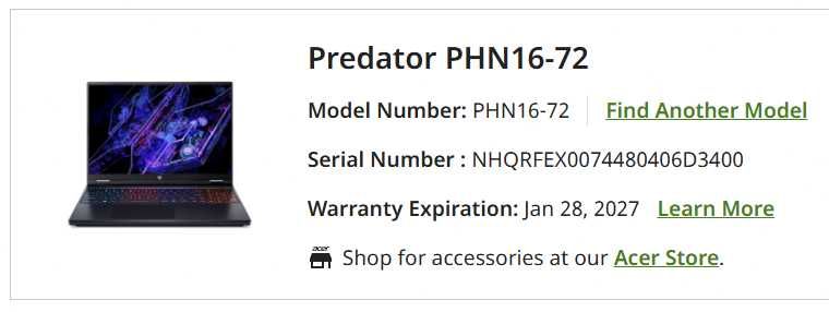 Геймърски лаптоп или за Local AI - Acer Predator Helios Neo 16 (phn16-72-90bv)