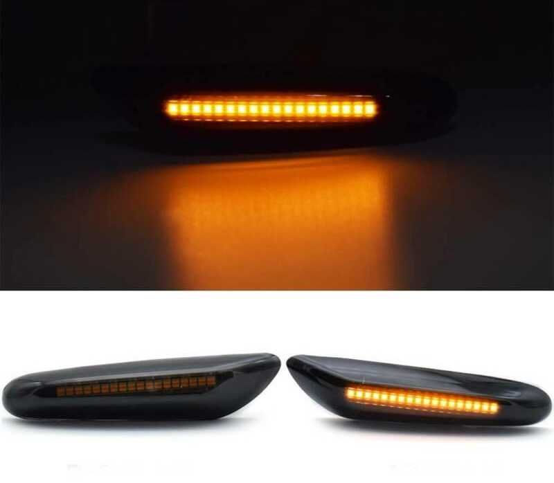 LED Динамични Мигачи Бягащи Мигач BMW E46 E90 E60 E87 БМВ Е46 Е90 Е60