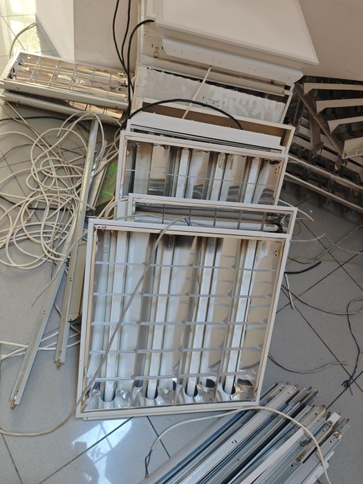 Осветително тяло за вграждане 600/600 мм