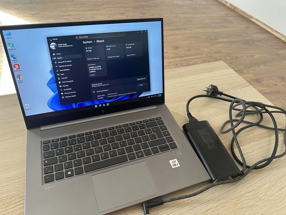 Notebook/ laptop Hp ZBook Create G7 16gb RAM