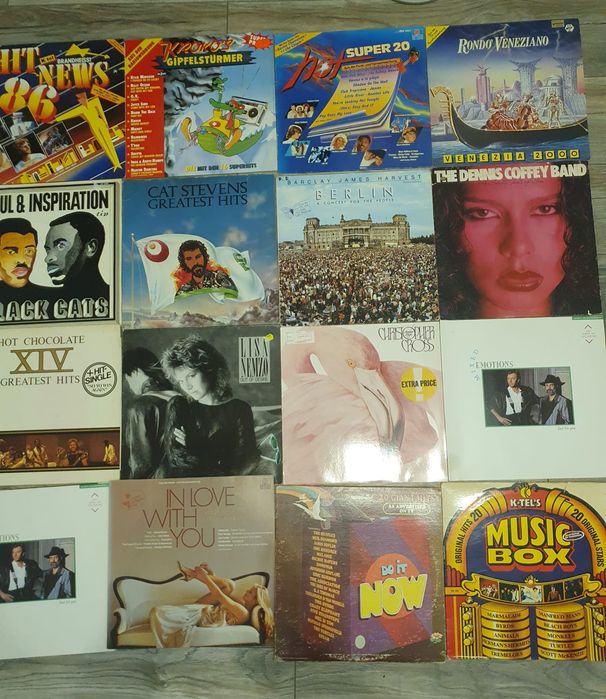Discuri vinil selecții, 20 lei bucata