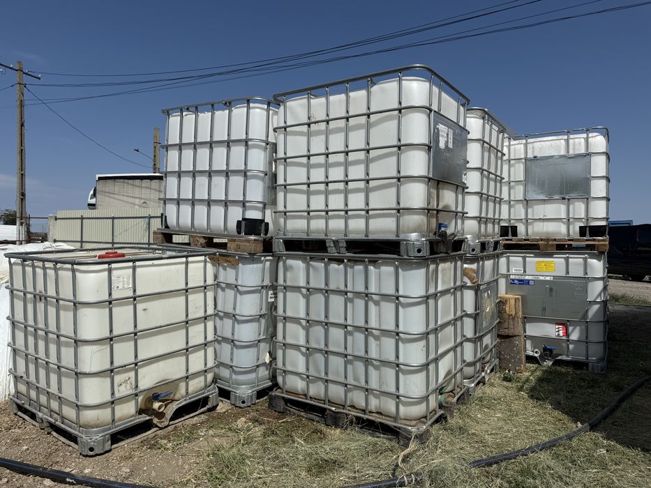 Bazine 1000 Litri , rezervor , IBC , cub apa , fose
