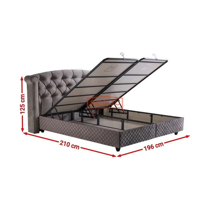 Pat Hadise cu saltea Hadise 180/200