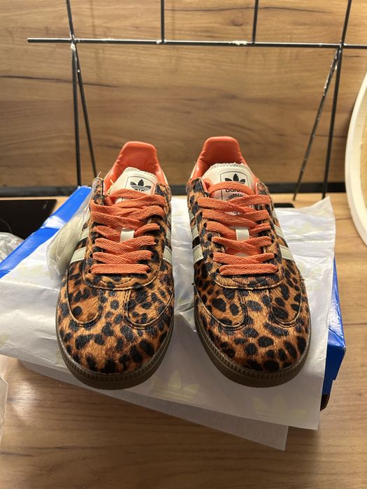 Adidas Samba Leopard Print