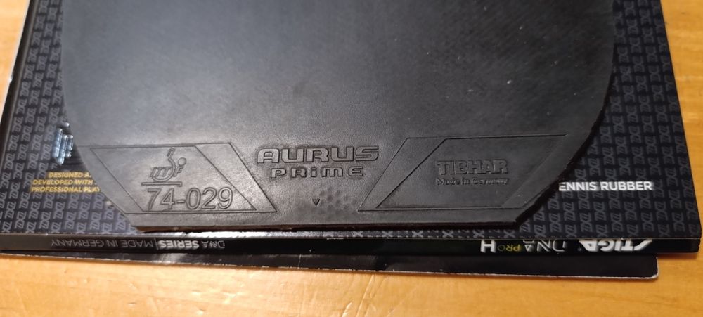 Професионална гума за тенис на маса Tibhar Aurus Prime Max