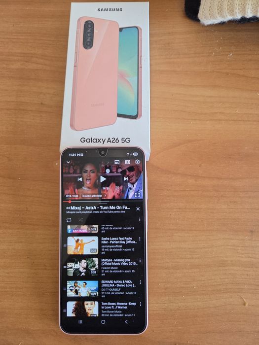 Samsung A26 ,aspect 9 din 10