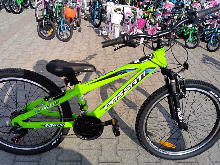 PASSATI Алуминиев велосипед 24" MARTYN зелен