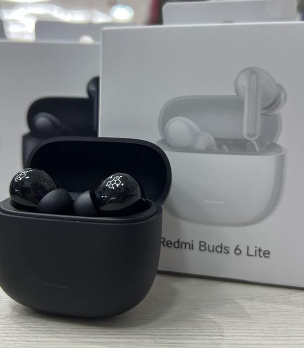 Redmi buds 6 lite qora, oq ranglari original