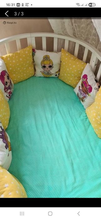 Бортики в кроватку