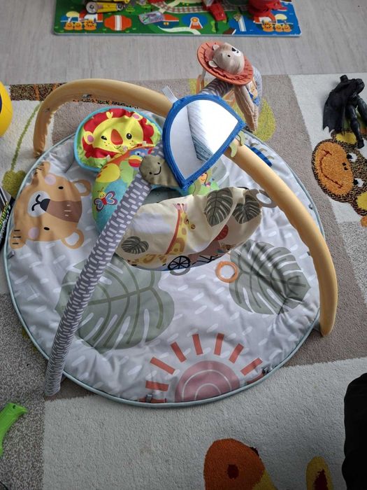 Активна гимнастика за бебе + мултифункционална възглавница