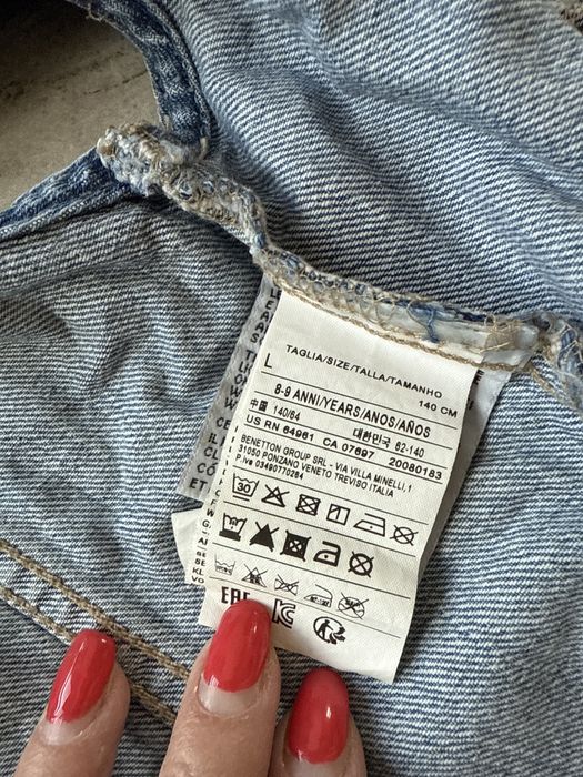 Елек деним Бенетон, унисекс