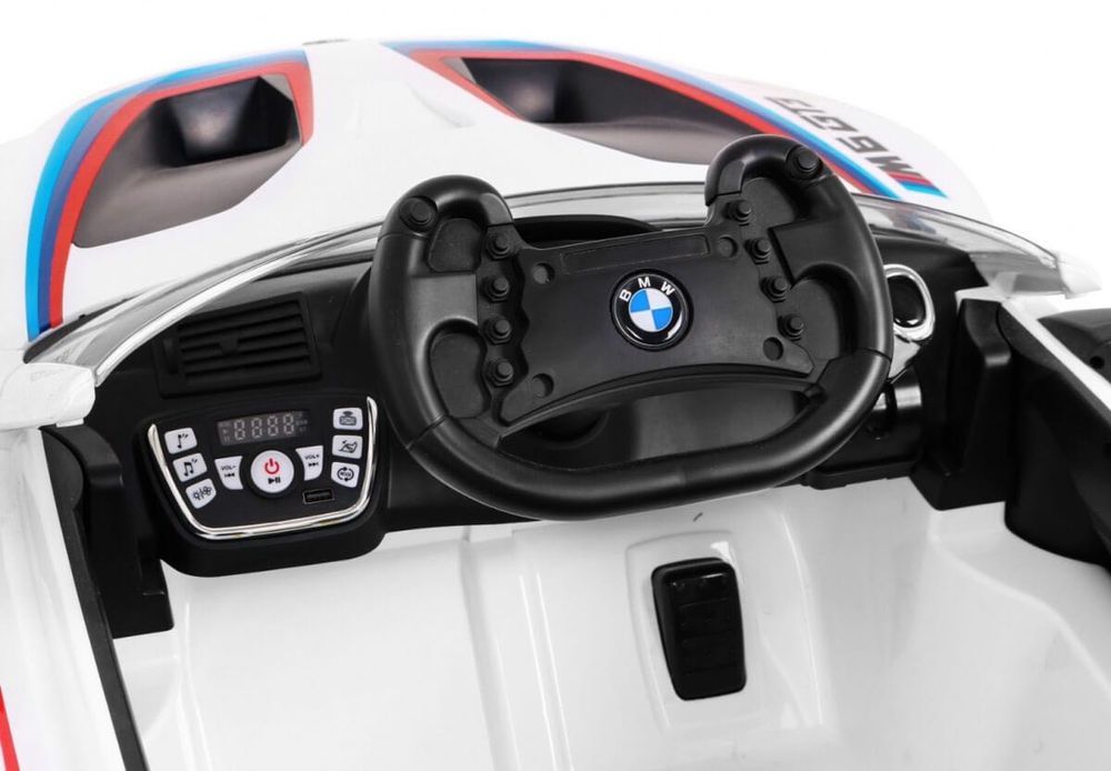 Masinuta electrica pentru copii BMW M6 GT3 (6666) Alb