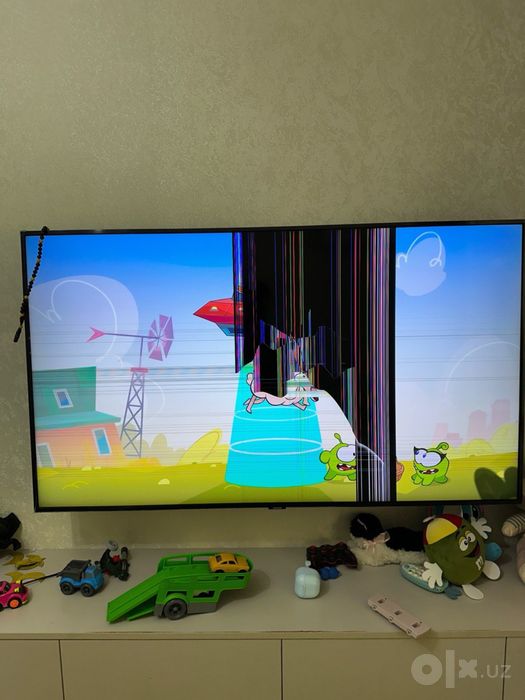 Телевизор на запчасти, Samsung Q60 55 Qled