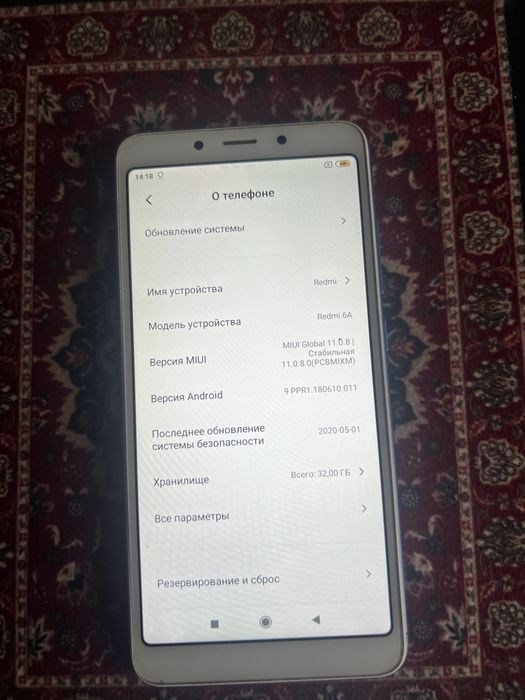 Смартфон redmi 6a