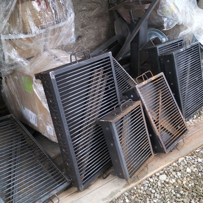 Gratar pe carbuni  60x40cm 2mm grosime