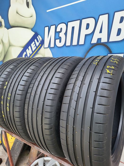 215 55 17 Dunlop 4бр летни дот 25