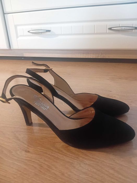 Замша туфельки 3000