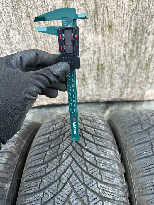 4бр. железни джанти 16" 5х112 с гуми 205/55/16 - VW, Audi, Seat, Skoda