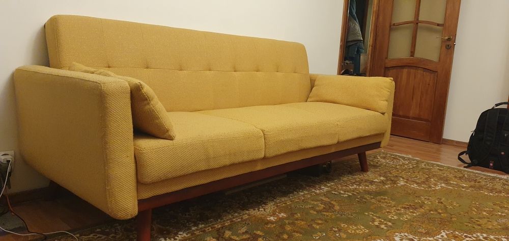 Canapea 3 persoane extensibila clic-clac