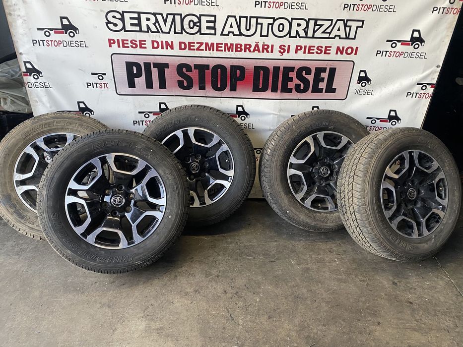 Set Roti Jante Toyota Hilux 2018-2019-2020-2021-2022-2023