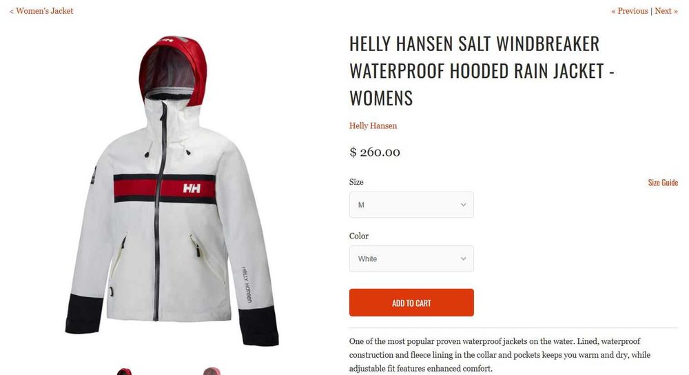 яке Helly Hansen Salt