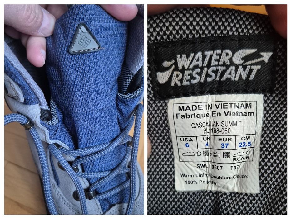 Ghete Iarnă Columbia Cascadian Summit, Izolație Thermolite, Damă - 37