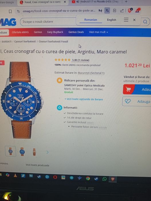 Ceas Fossil bărbătesc