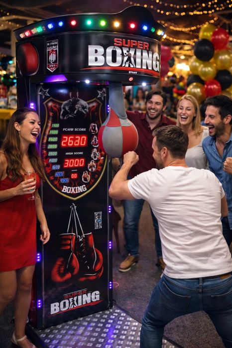 Închiriez aparat de box și aparat de înghețată soft pentru evenimente